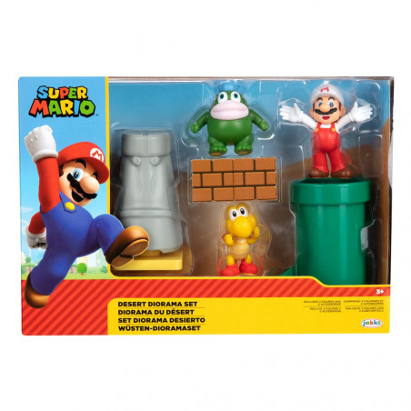 Action figure World of Nintendo Super Mario Diorama Desert