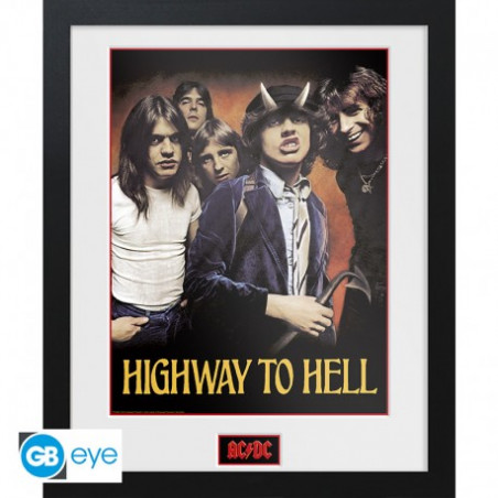  AC/DC - "Highway to Hell" Framed Print (30x40)