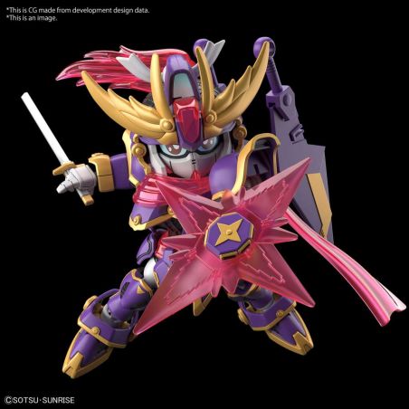 Gunpla SD Gundam Cross Silhouette F-Kunoichi Kai