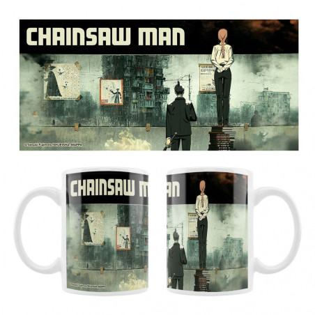  Chainsaw Man ceramic mug Makima & Aki