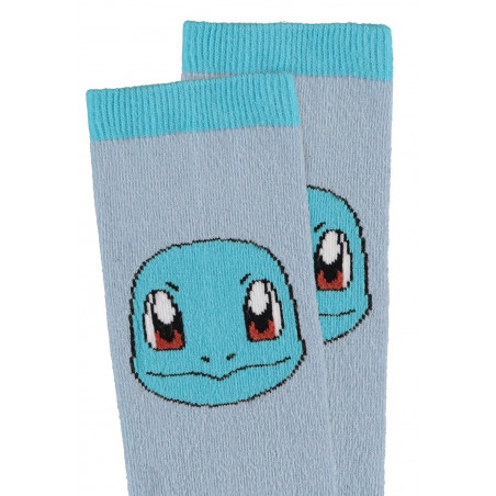  Pokemon: Squirtle Knee High Socks 1-Pack Size 35-38
