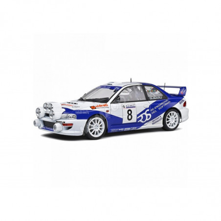 Automodello SUBARU IMPREZA S5 WRC99 8 BIANCO RALLY AZIMUT DI MONZA 2000