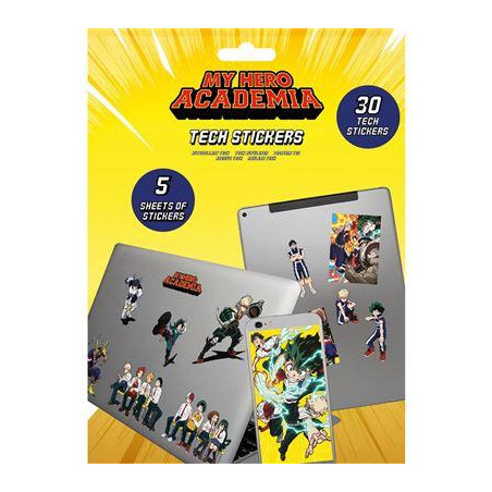  MY HERO ACADEMIA - Team - Tech Stickers Pack