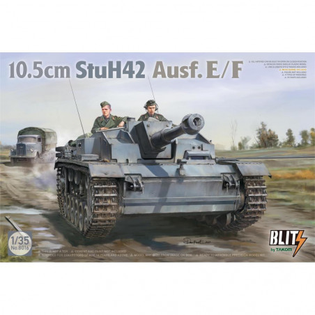Kit Modello TAKOM MODEL: 1/35; 10.5cm StuH42 Ausf.E/F
