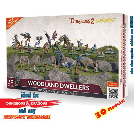 Giochi da tavolo e accessori Dungeons & Lasers - Woodland Dwellers