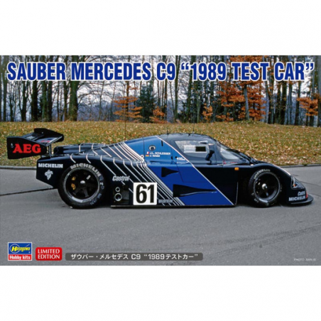 Kit modello Plastic model car Sauber Mercedes C9 '1989 test car' 1:24