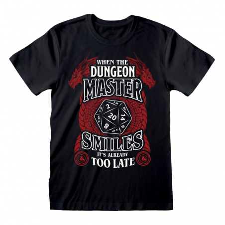 Dungeons & Dragons T-Shirt When The Dungeon Master Smiles 