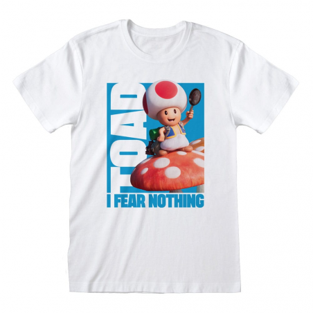 Super Mario Bros T-Shirt Toad Fashion 