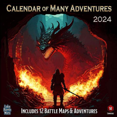 Calendario 2024 di tante avventure