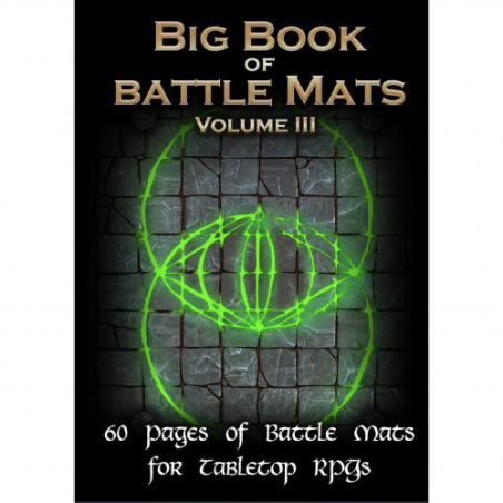 Libro da gioco da tavolo: Big Book of Battle Mats VOL. 3 (A4)