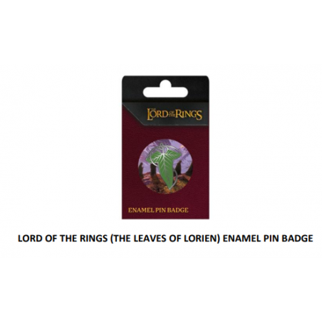  THE LORD OF THE RINGS - Leaf of Lorien - Enamel Pin