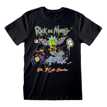  Rick and Morty T-Shirt Oh It Gets Darker