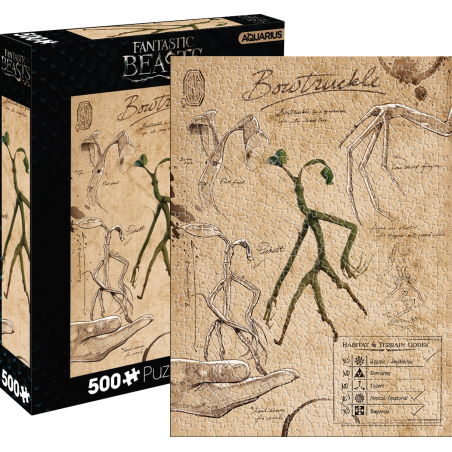  Harry Potter: Fantastic Beasts - Bowtruckle 500 Piece Jigsaw Puzzle