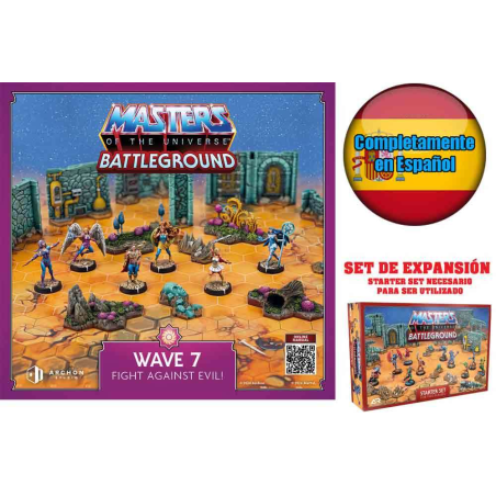 Giochi da tavolo e accessori Masters Of The Universe Battleground Wave 7: The Great Rebellion *Spanish