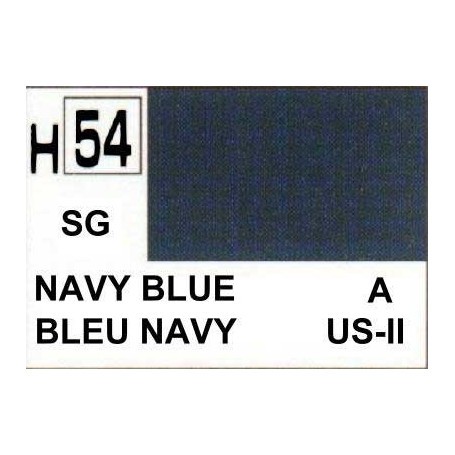 Vernice H054 blu marino opaco