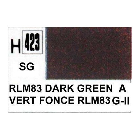 Vernice H423 RLM 83 verde scuro satinato
