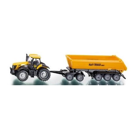 Modello Tracteur + Dolly And Dumpster 1:87