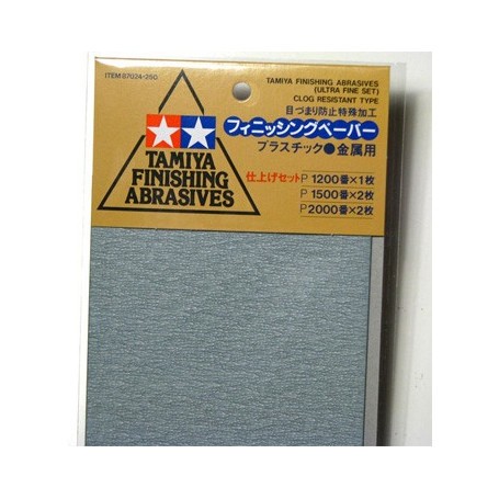  Ultra Fine Abrasive Paper Set