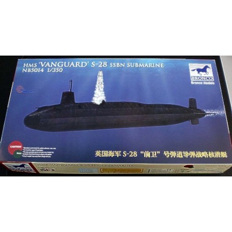 Bronco Models HMS Vanguard S-28 SSBN Submarine