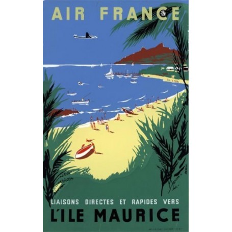  Air France - Île Maurice- Renluc 1954