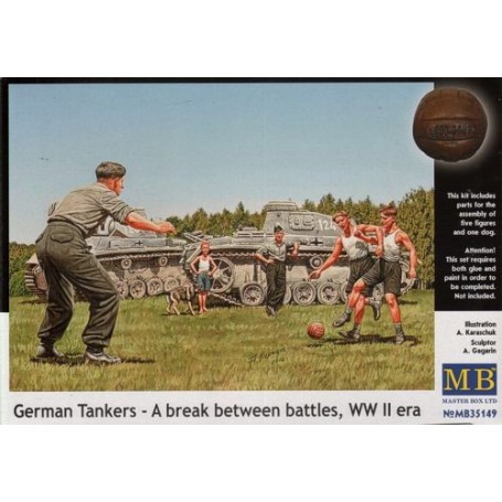 Figurini German Tankers - A Break between battles