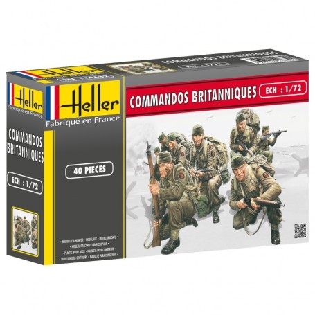 Figurine storiche Commandos Britanniques (British Commandos)