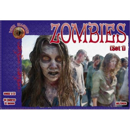 Giochi di ruolo: figurini Zombies set 1
